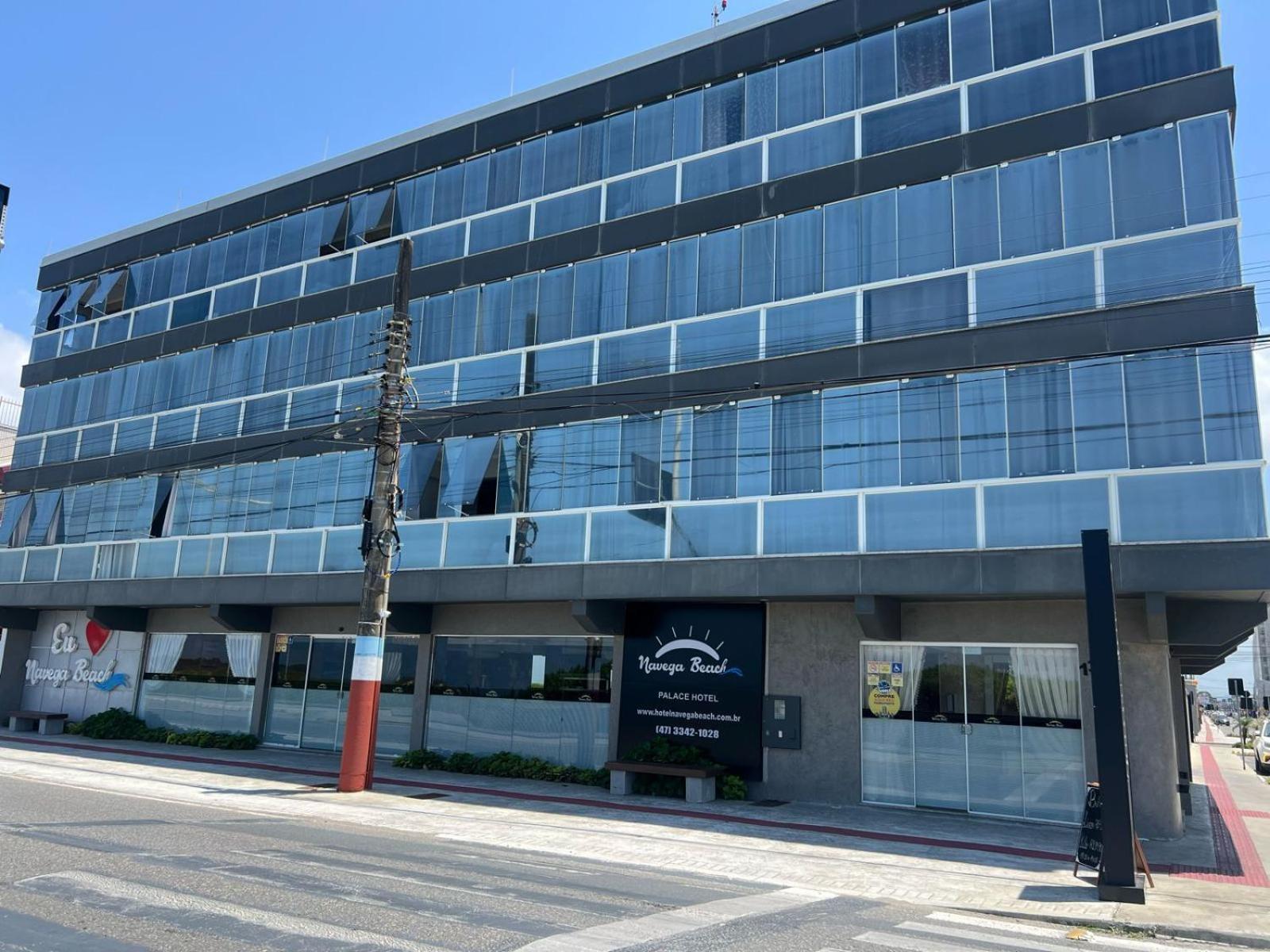 Navega Beach Palace Hotel Navegantes Eksteriør bilde